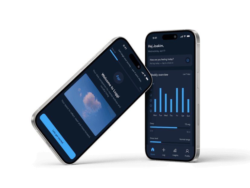 Loggi wellness app preview